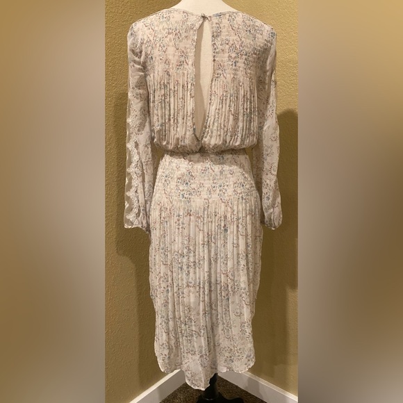 NWT Free People - Charlotte Midi Dress in Alabaster Combo - Picture 8 of 10